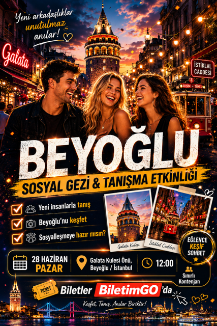 SOSYAL BULUŞMALAR: BEYOĞLU