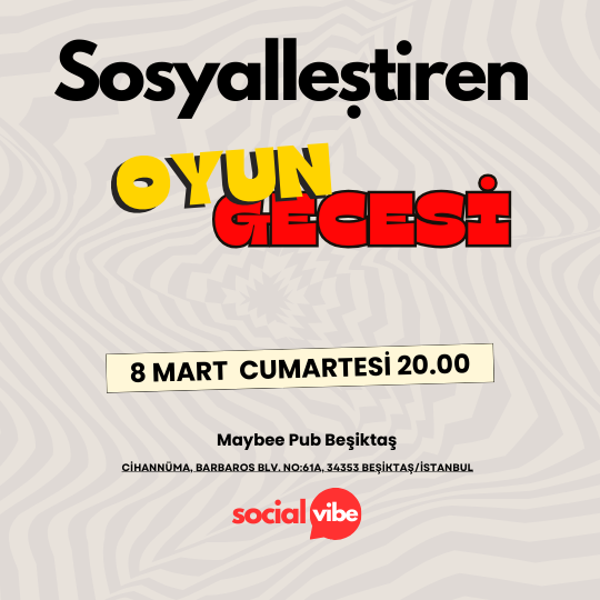 SOSYAL OYUN GECESİ