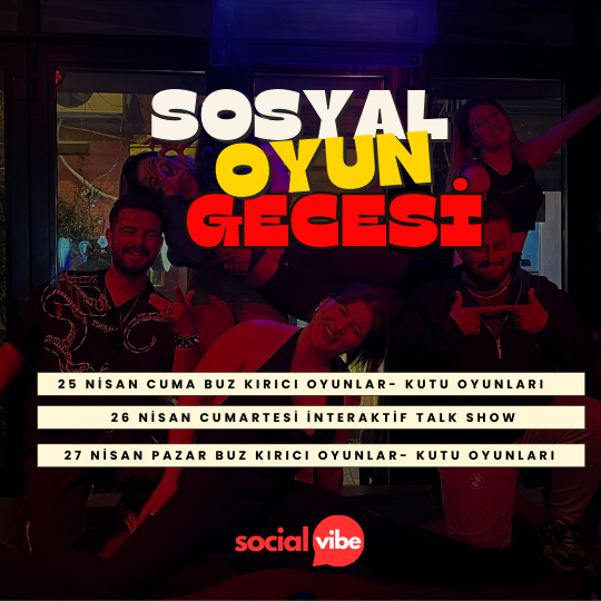 Sosyal Oyun Gecesi Pazar