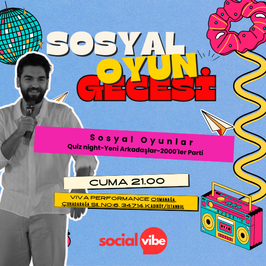 Sosyal Oyun Gecesi Cuma