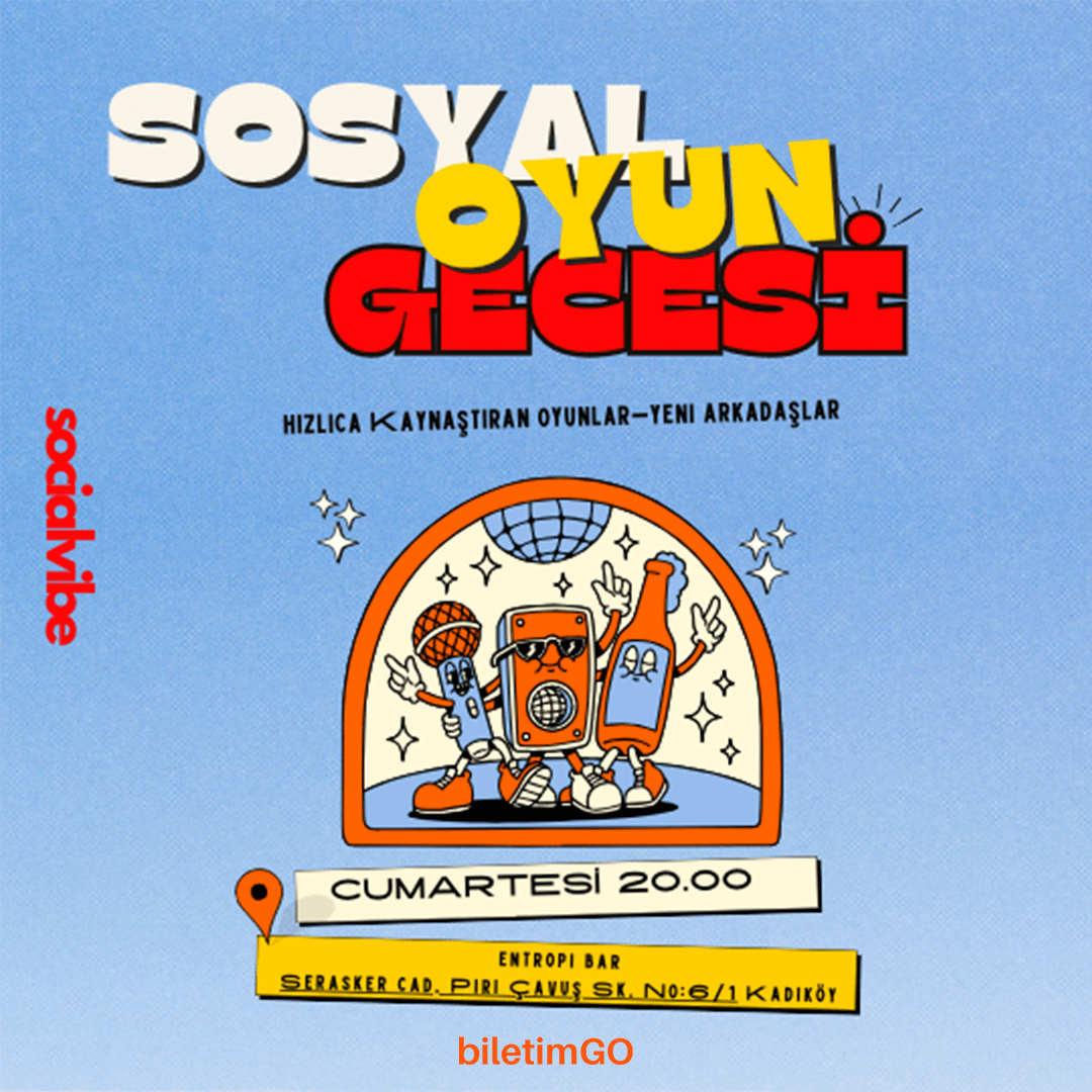 Sosyal Oyun Gecesi Cumartesi