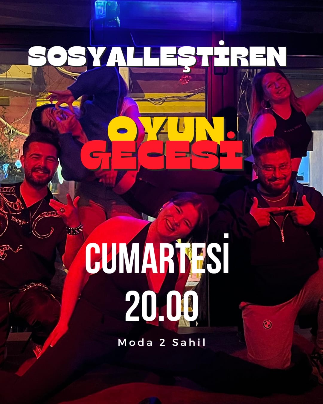Sosyalleştiren Oyun Gecesi