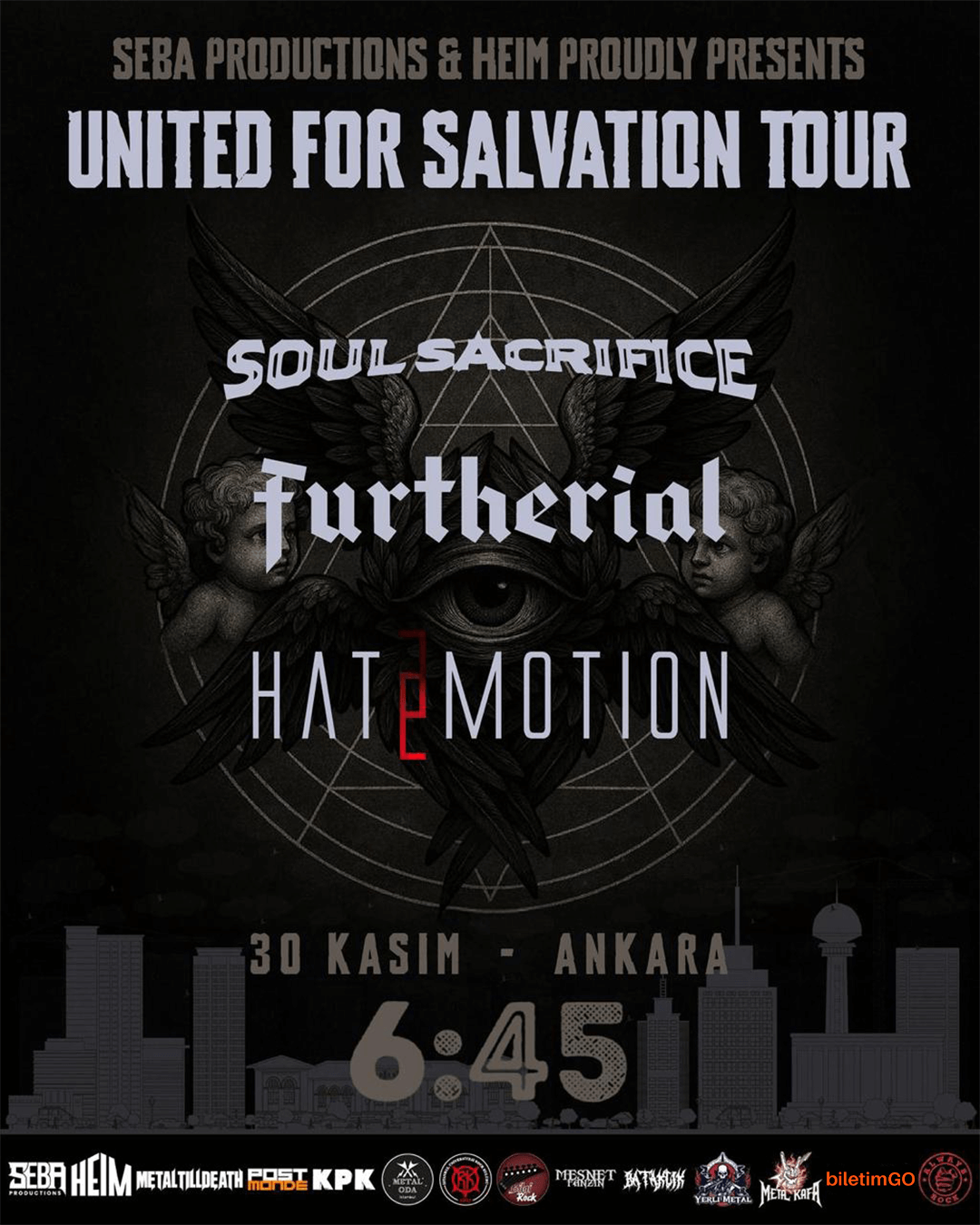 Soul Sacrifice-Furtherial-Hatemotion / United For Salvation - Ankara
