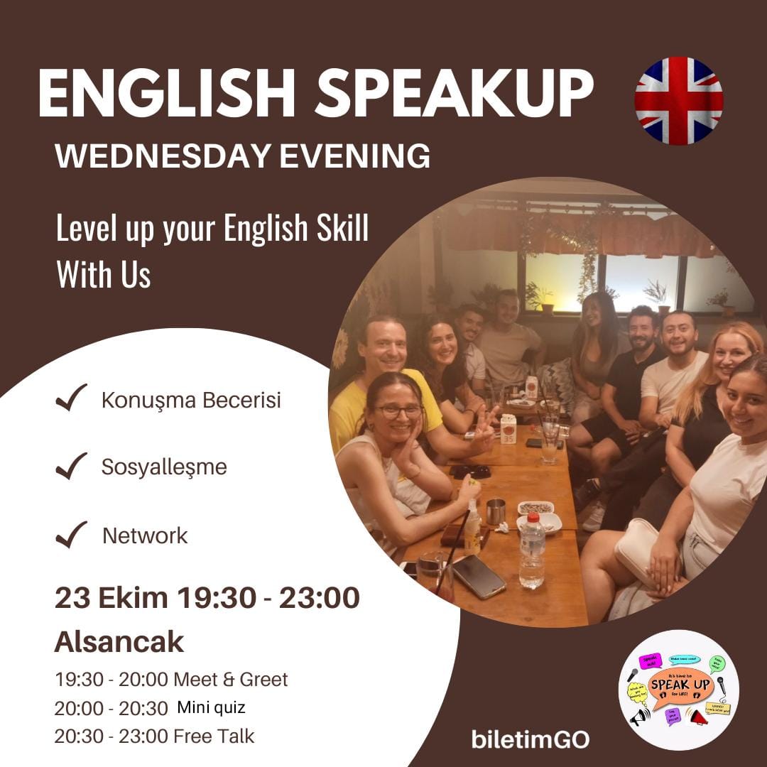 Speaking Club SPEAKUP WEDNESDAY