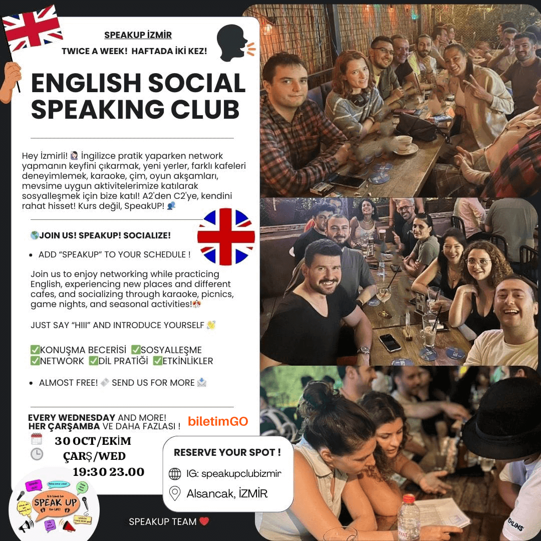 SPEAKING CLUB Speakup Wednesday