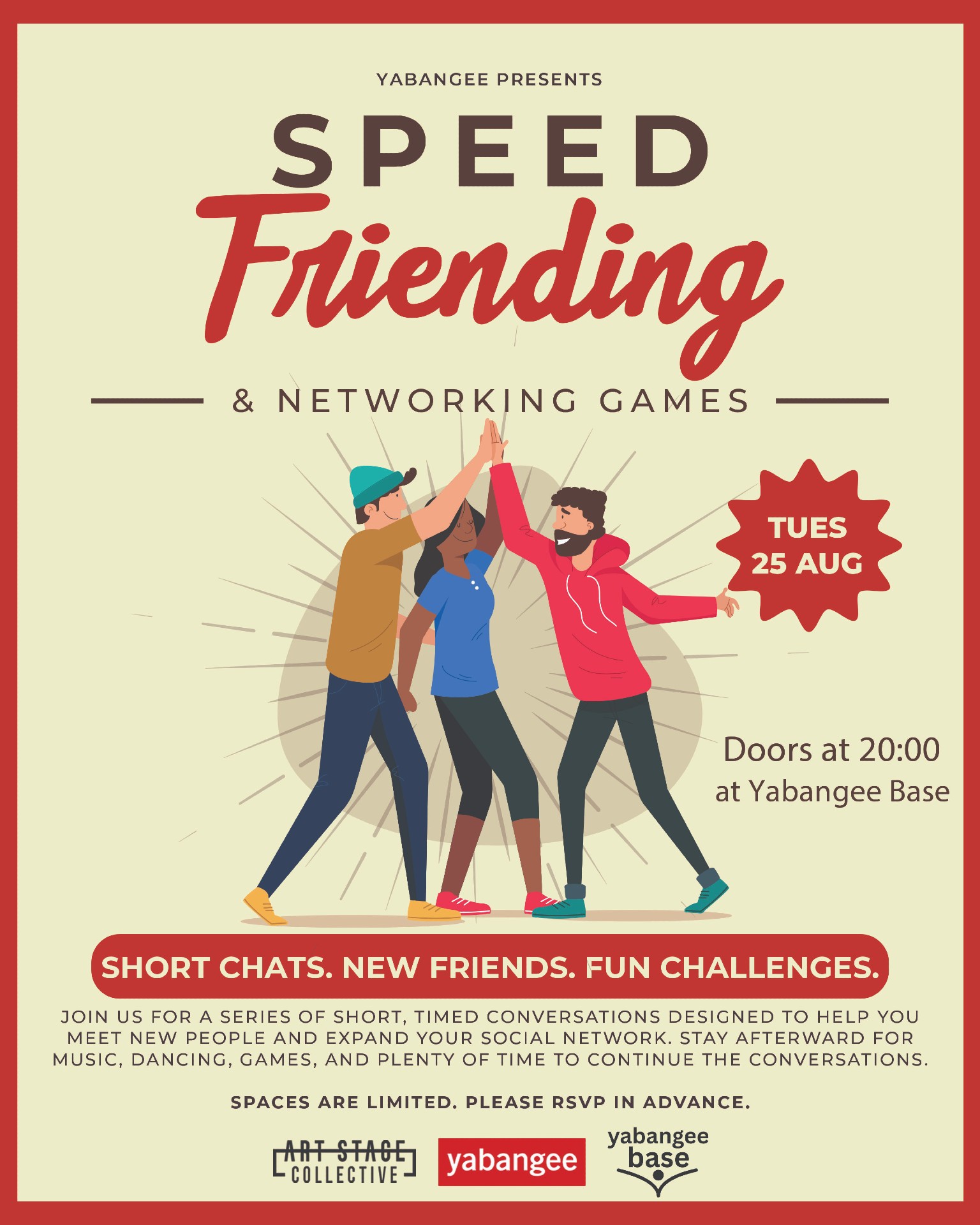 Speed Friending & Networking Games Night