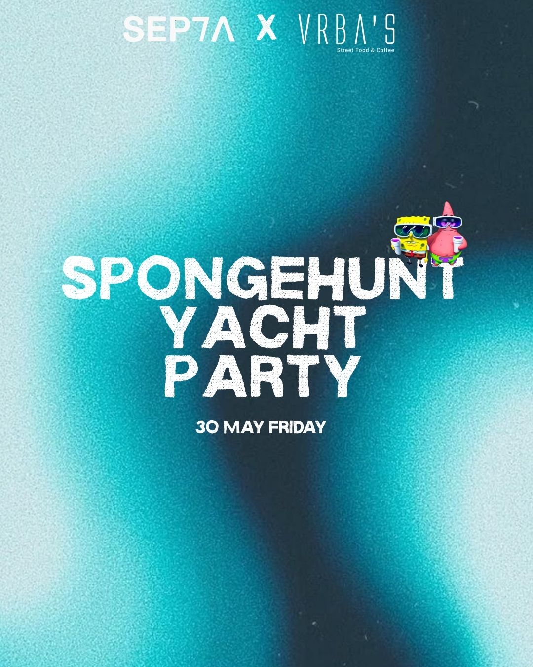 SPONGE HUNT YACHT PARTY