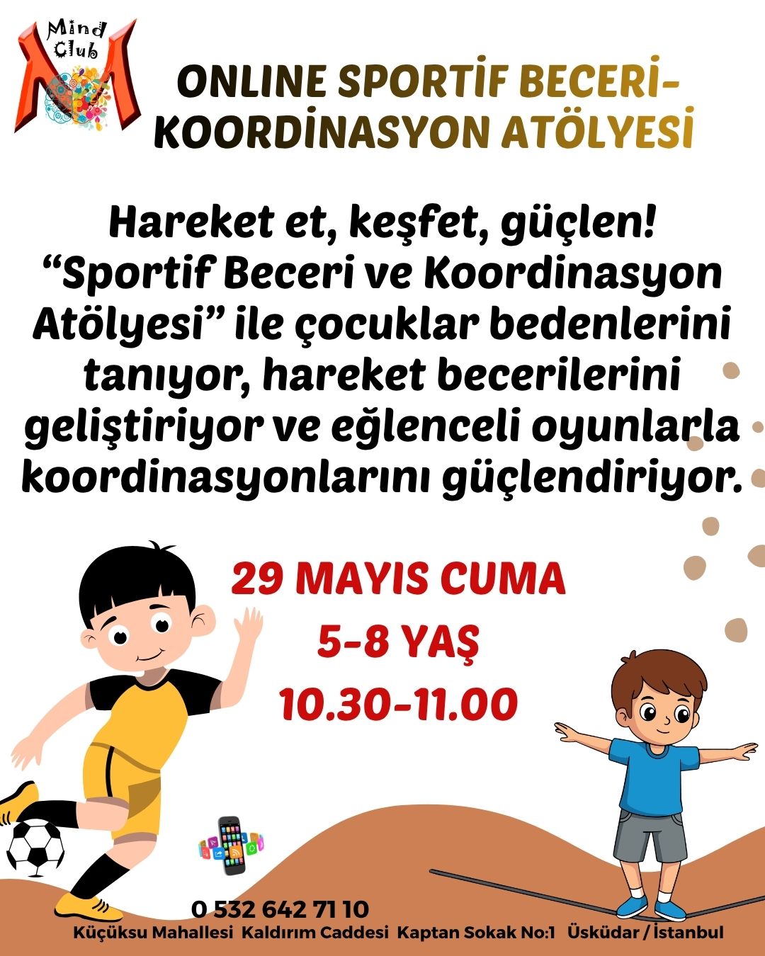 Sportif Beceri- Koordinasyon Atölyesi