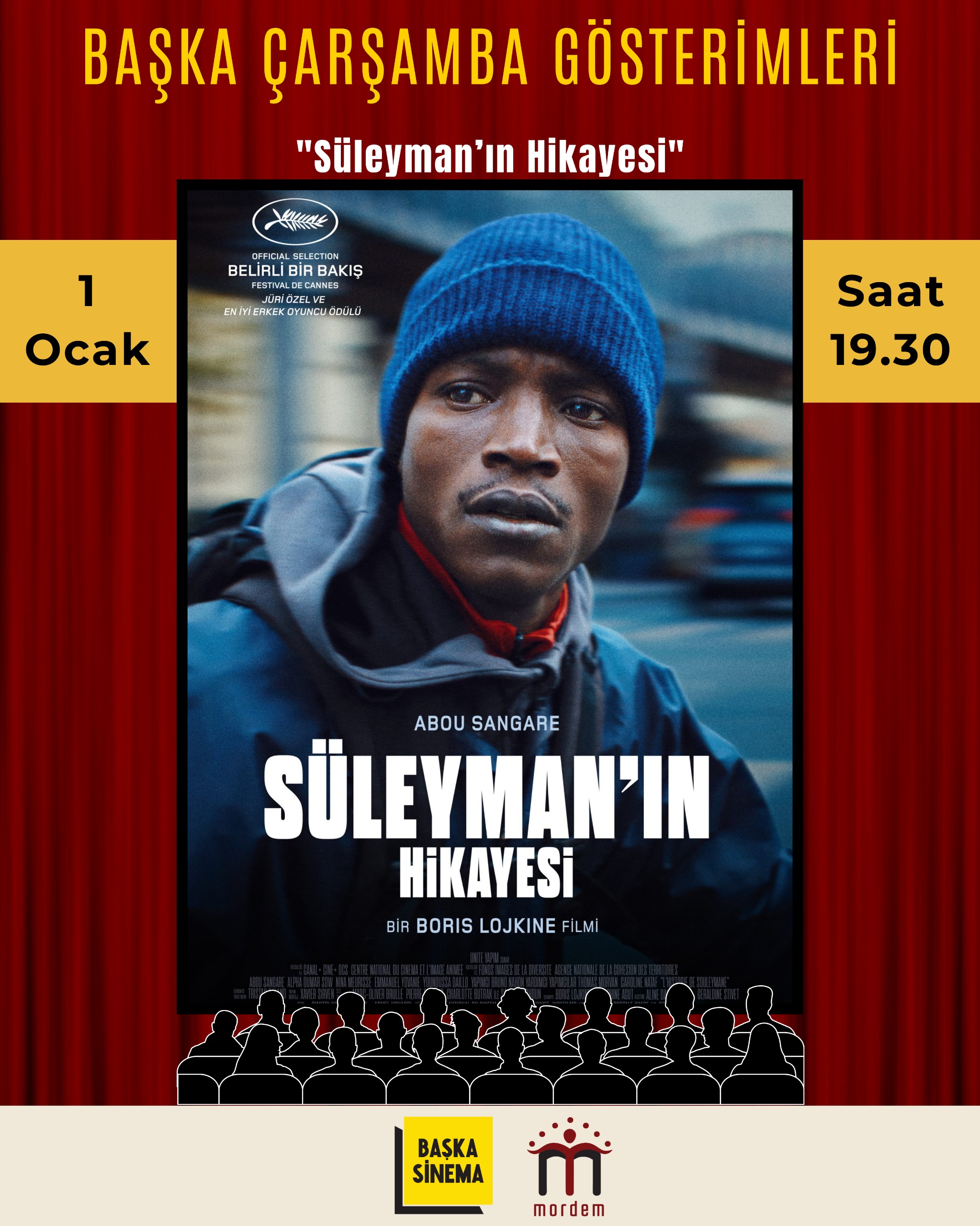 ''Süleyman'ın Hikayesi'' Başka Çarşamba Gösterimi