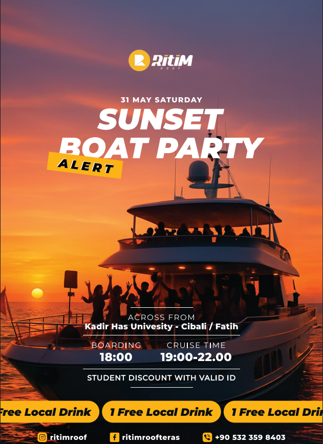 SUNSET BOAT PARTY