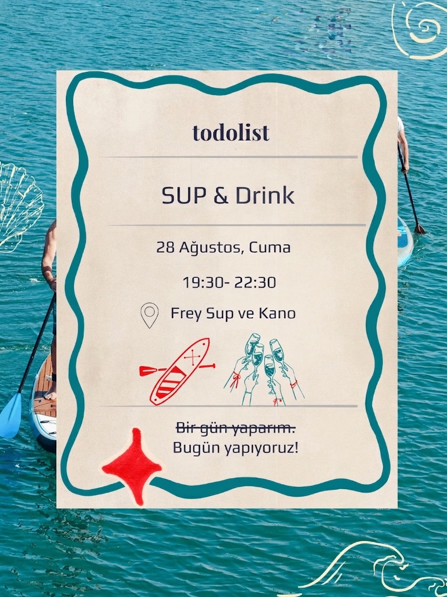 SUP & Drink