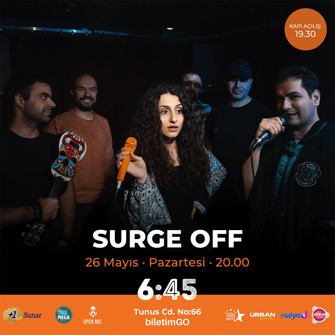 SURGE OFF Ankara Konseri