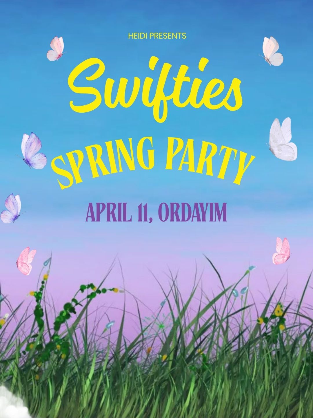 SWIFTIES SPRING PARTY