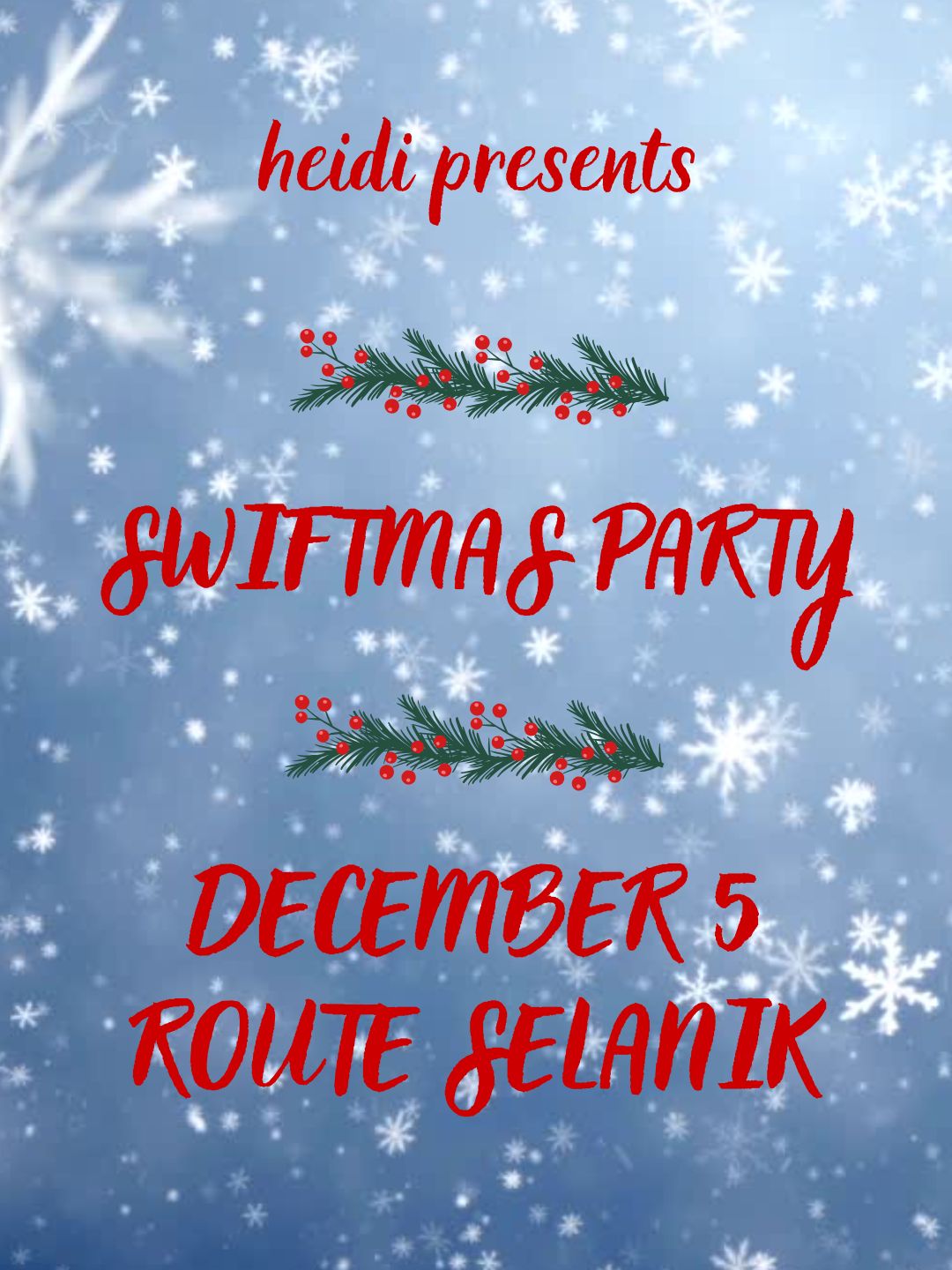 SWIFTMAS PARTY ANKARA