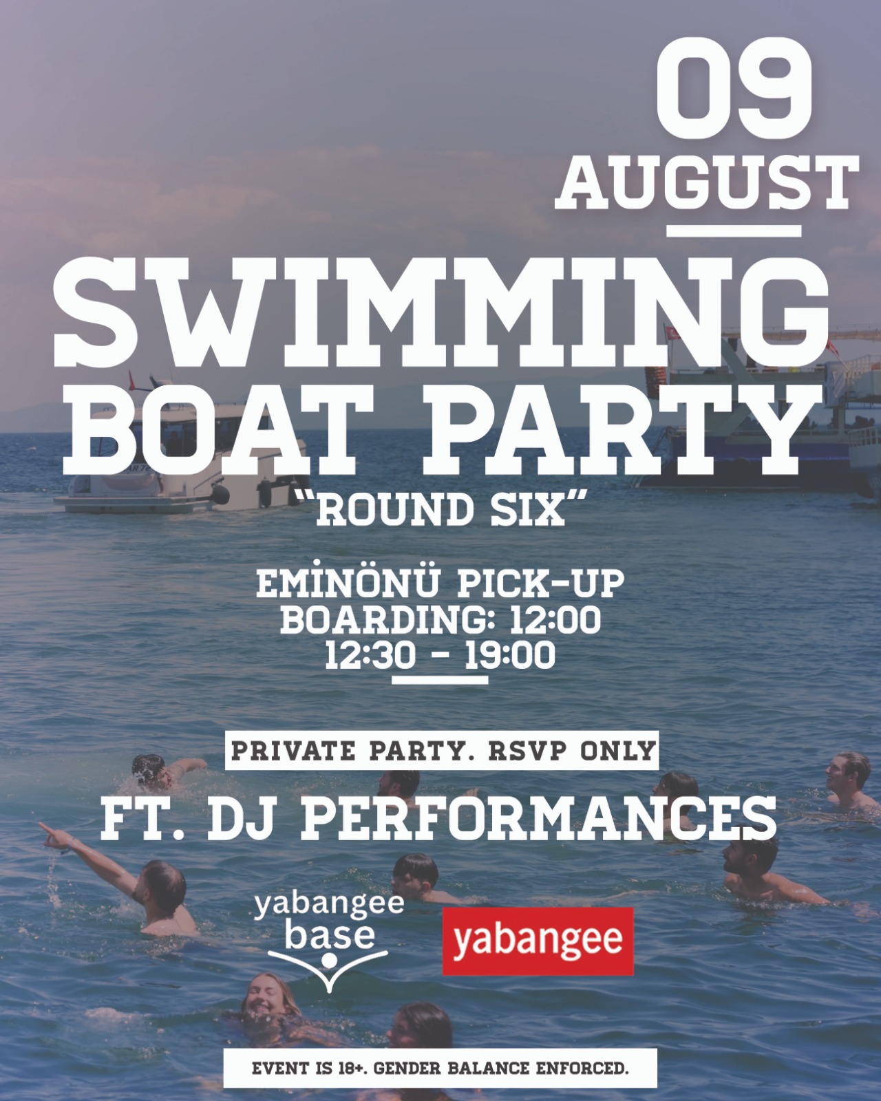 Swimming Boat Party - Round 6