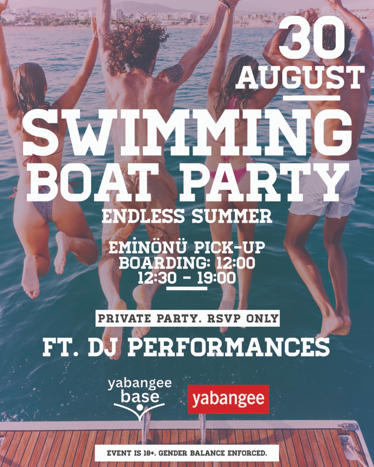 Swimming Boat Party - Round 9
