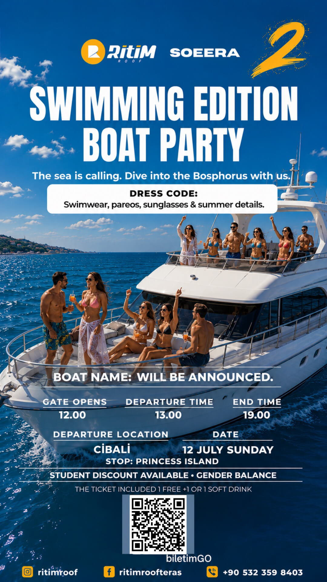 SWIMMING EDITION BOAT PARTY 2