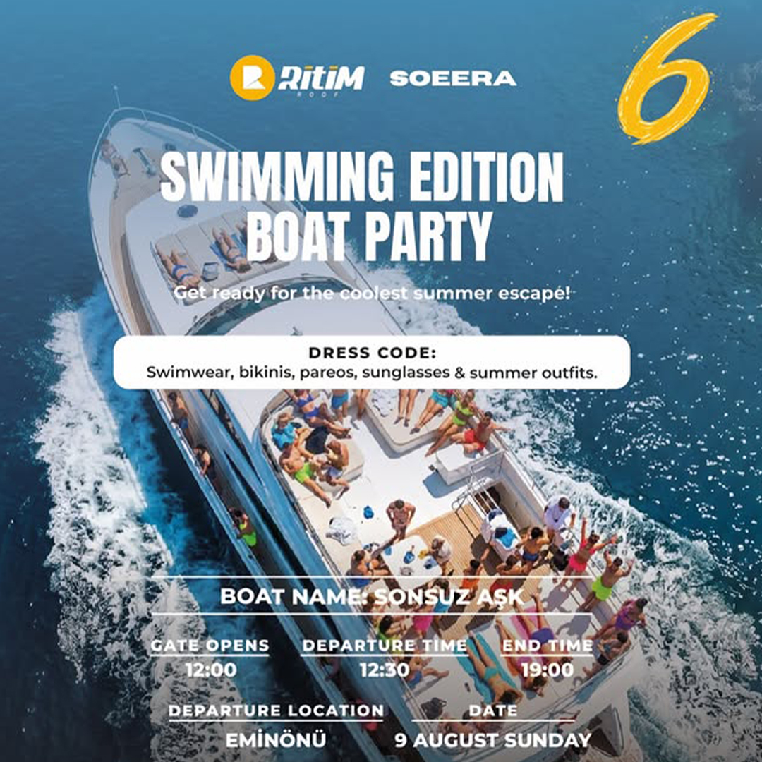 SWIMMING EDITION BOAT PARTY 6