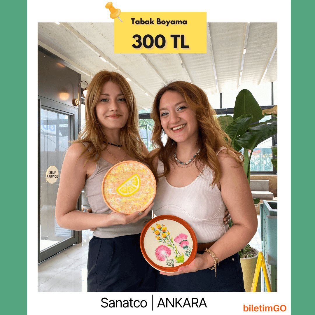Tabak Boyama Workshop - 30 Ağustos Kızılay