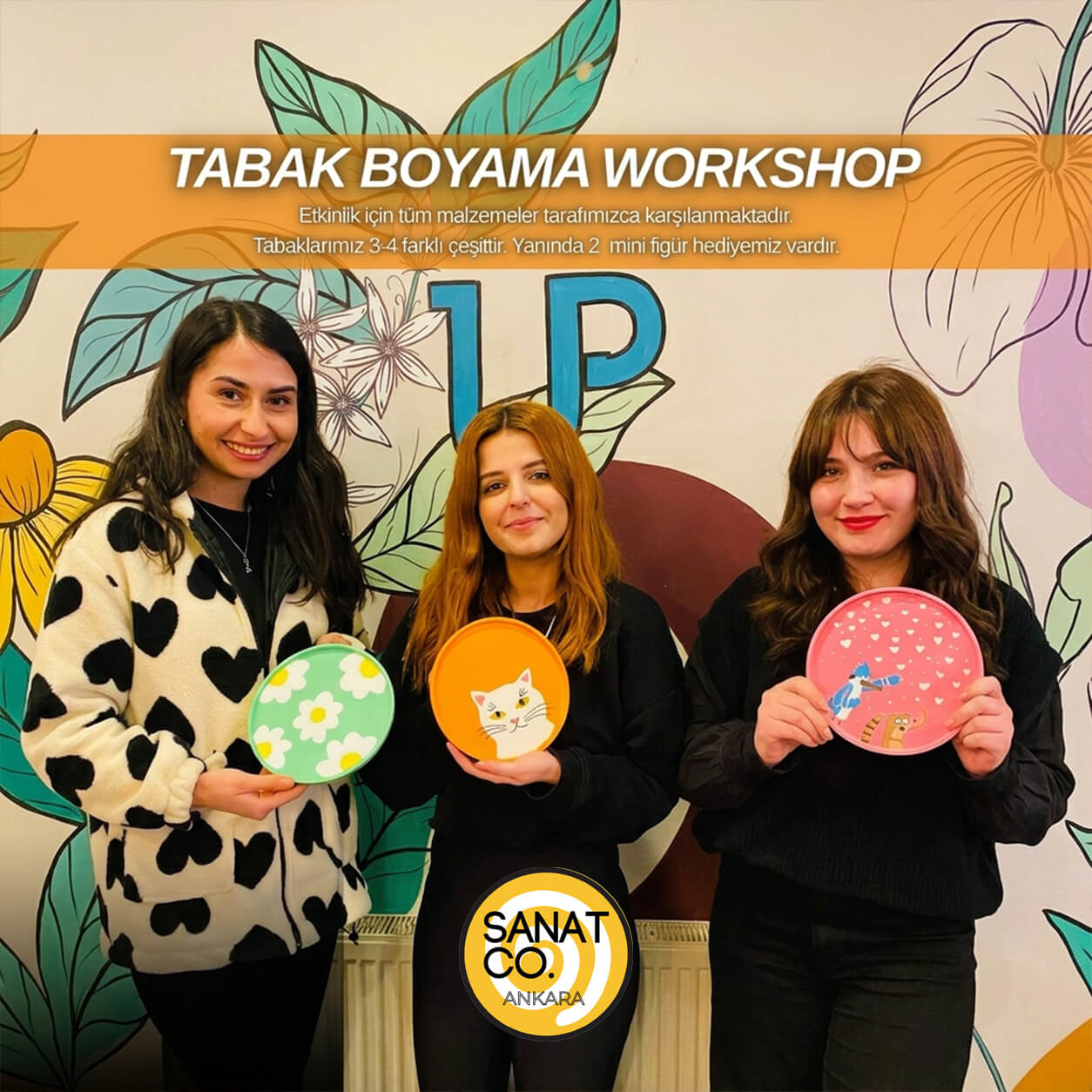 TABAK BOYAMA WORKSHOP ANKARA