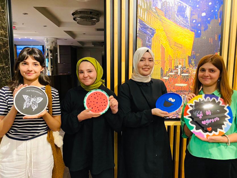 Tabak Boyama Workshop - 13 Eylül Kızılay