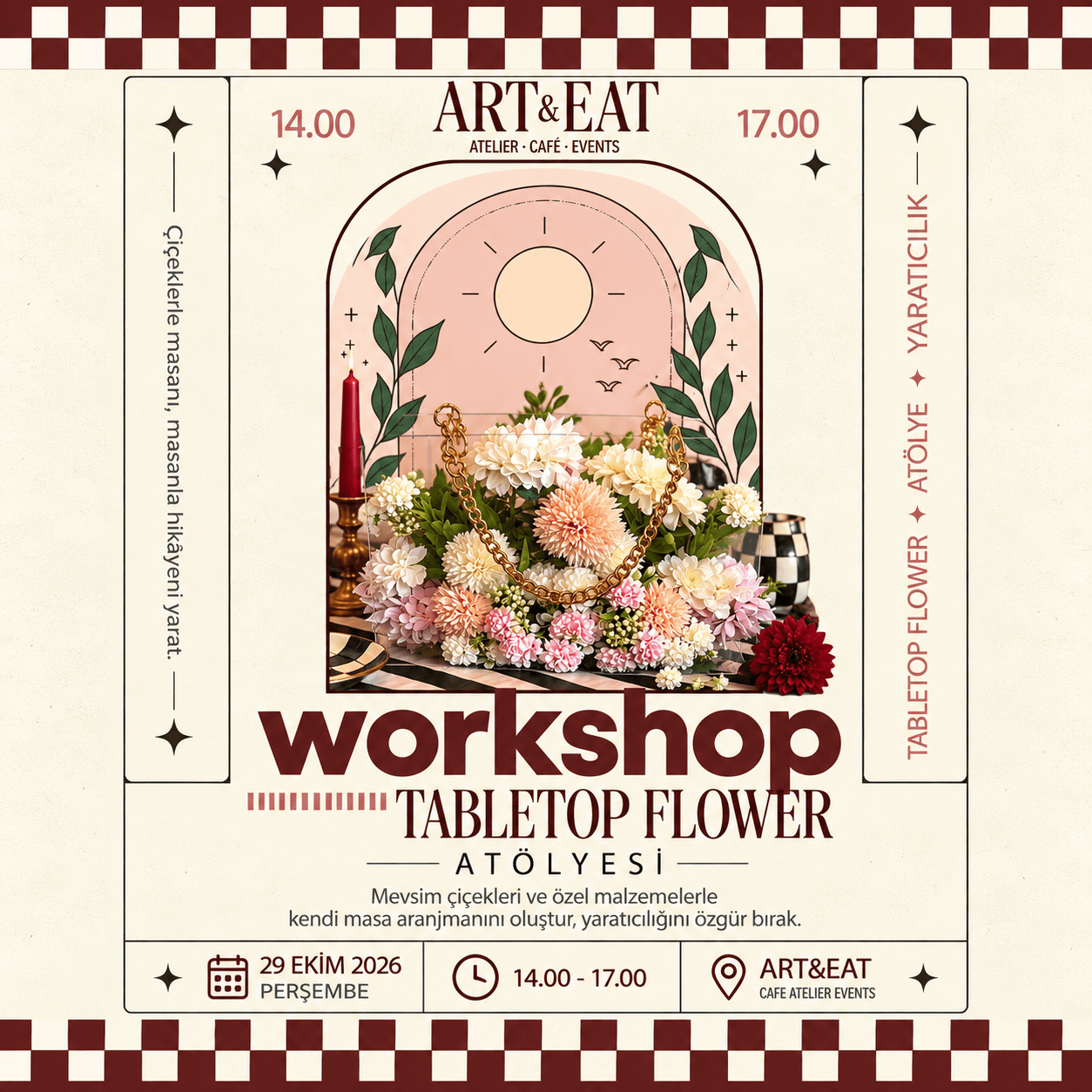 TABLETOP FLOWER WORKSHOP
