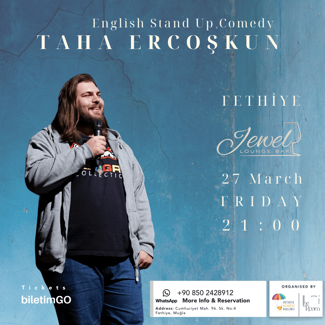 Taha Ercoşkun | Fethiye English Stand Up Comedy