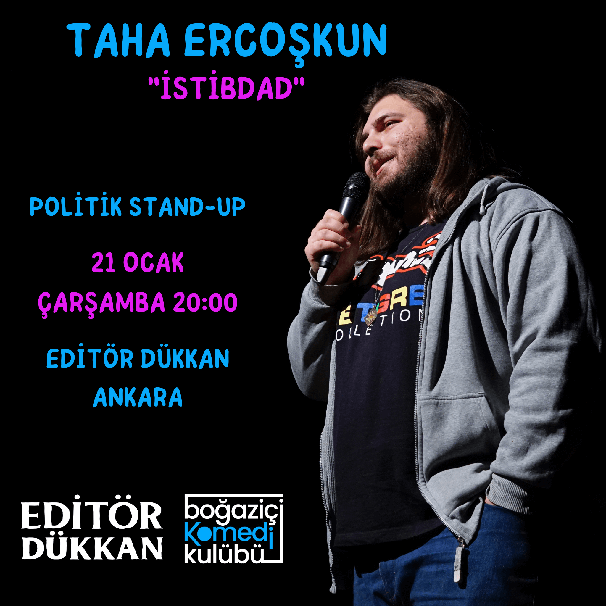 Taha Ercoşkun - Politik Stand-up - Ankara