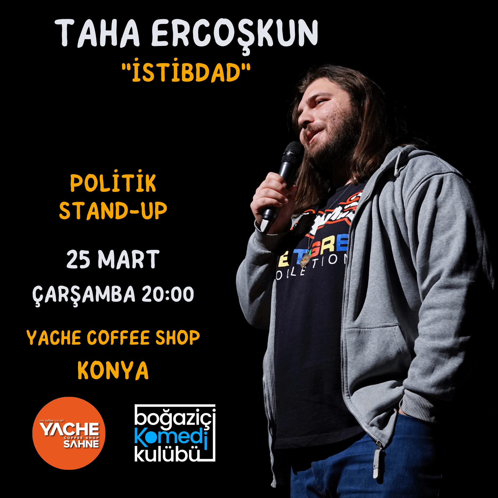 Taha Ercoşkun - Politik Stand-up - Konya