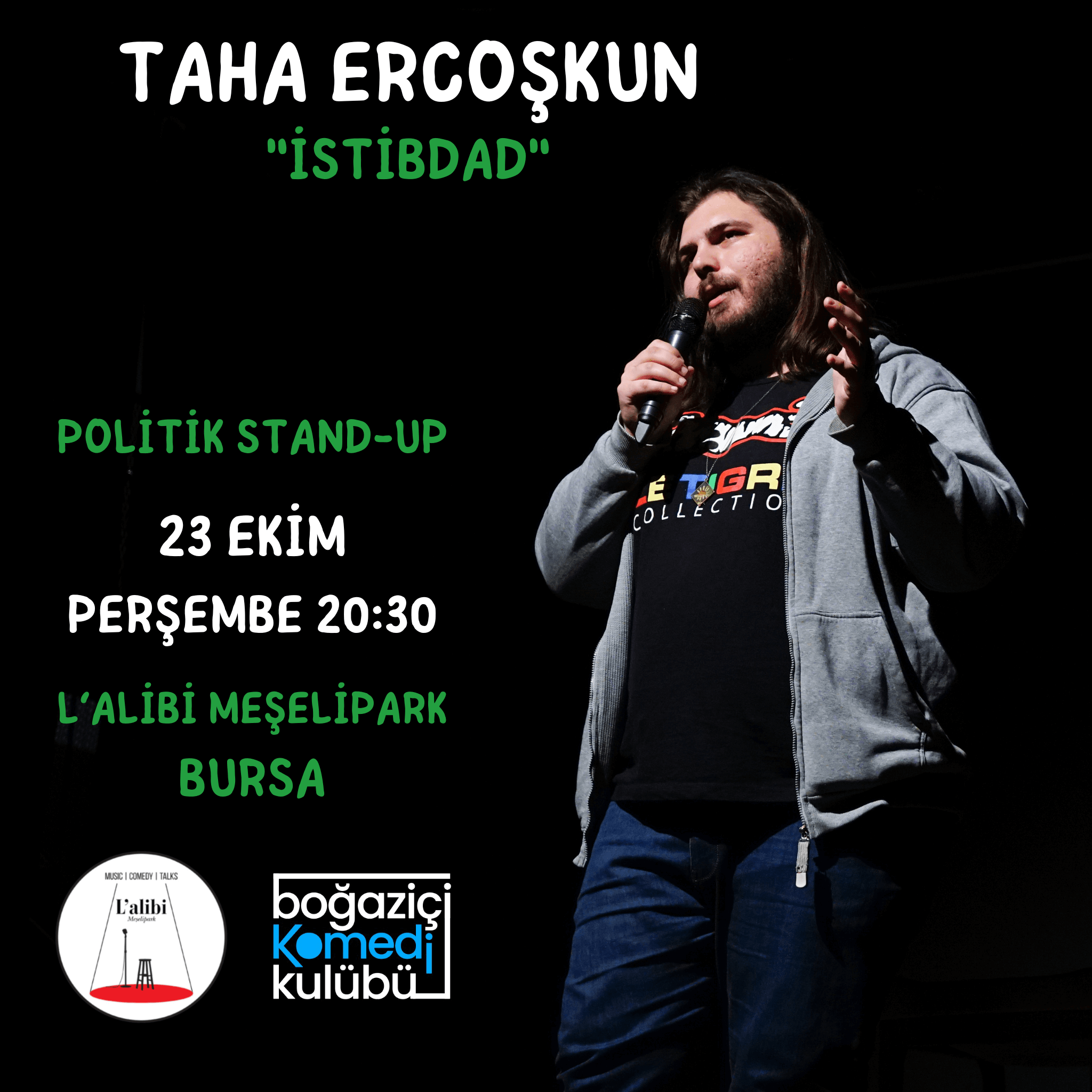 Taha Ercoşkun - Politik Stand-up - Bursa