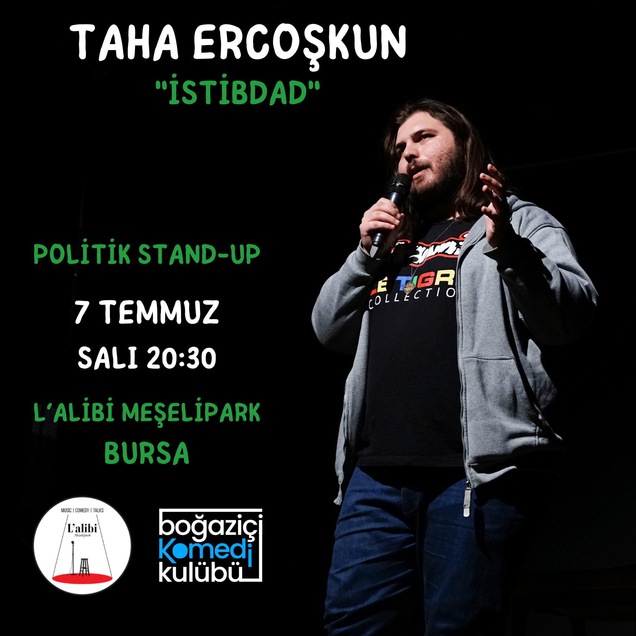 Taha Ercoşkun - Politik Stand-up - Bursa
