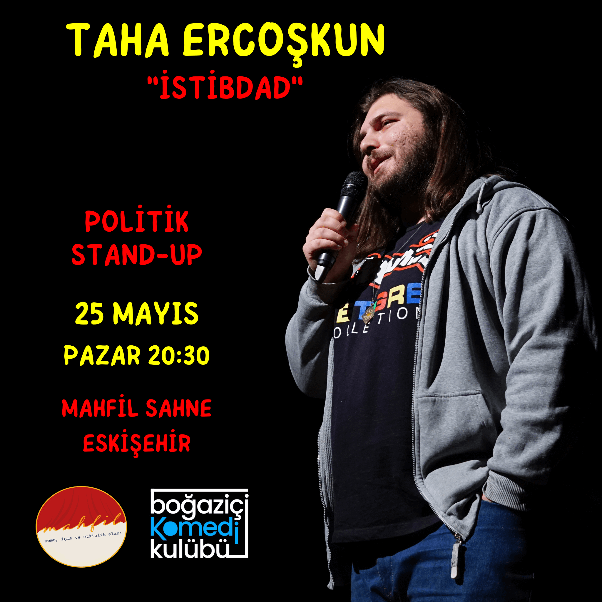 Taha Ercoşkun - Politik Stand-up - Eskişehir
