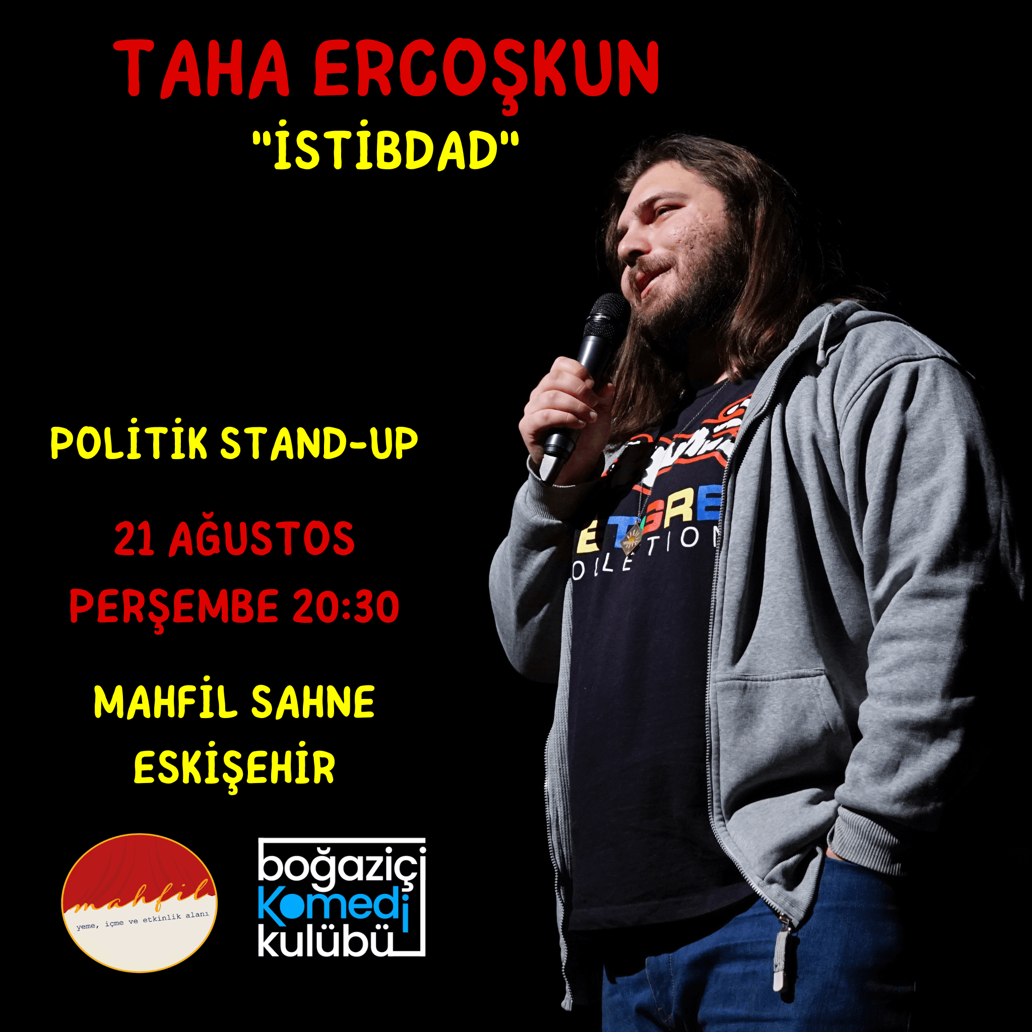 Taha Ercoşkun - Politik Stand-up - Eskişehir