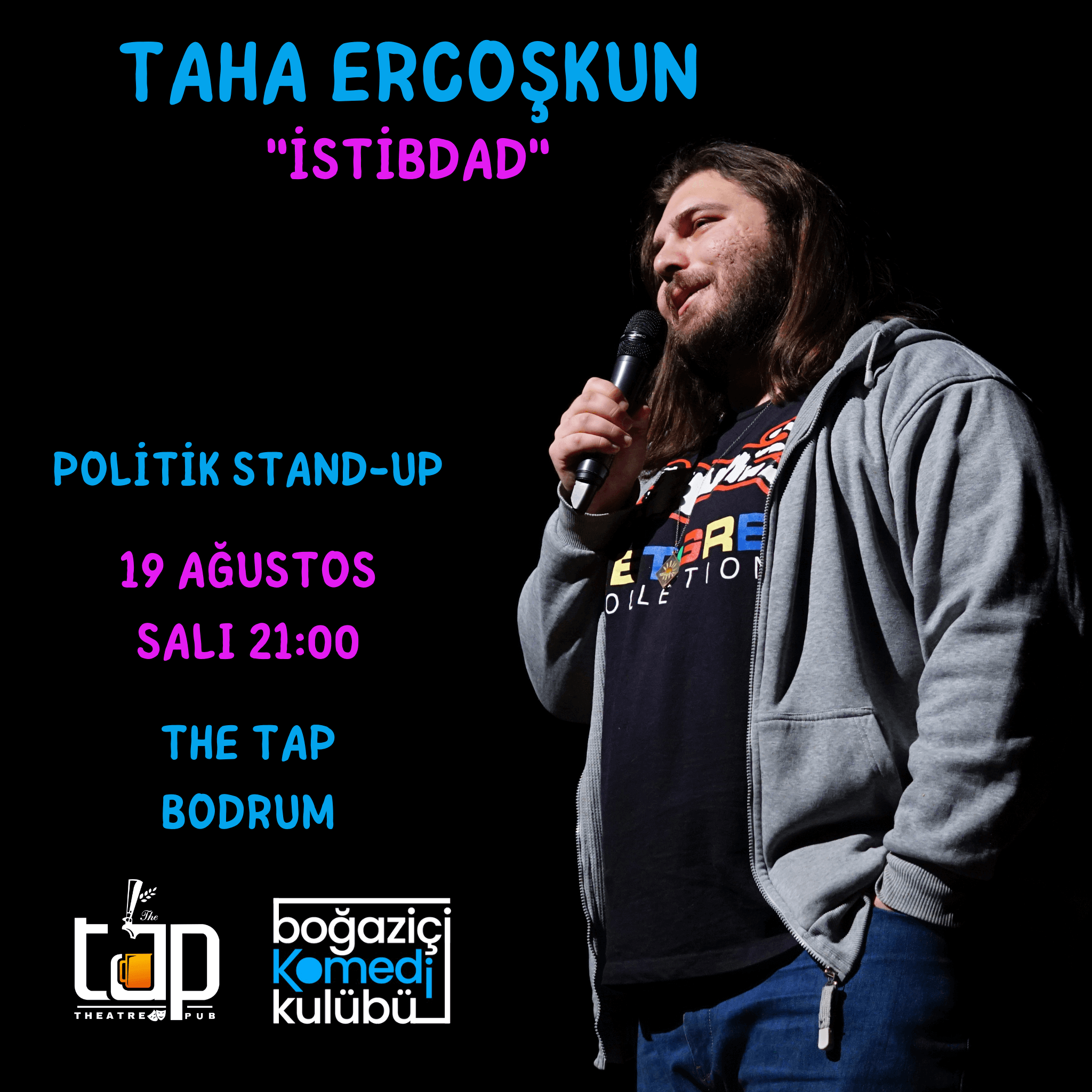 Taha Ercoşkun - Politik Stand-up - Bodrum