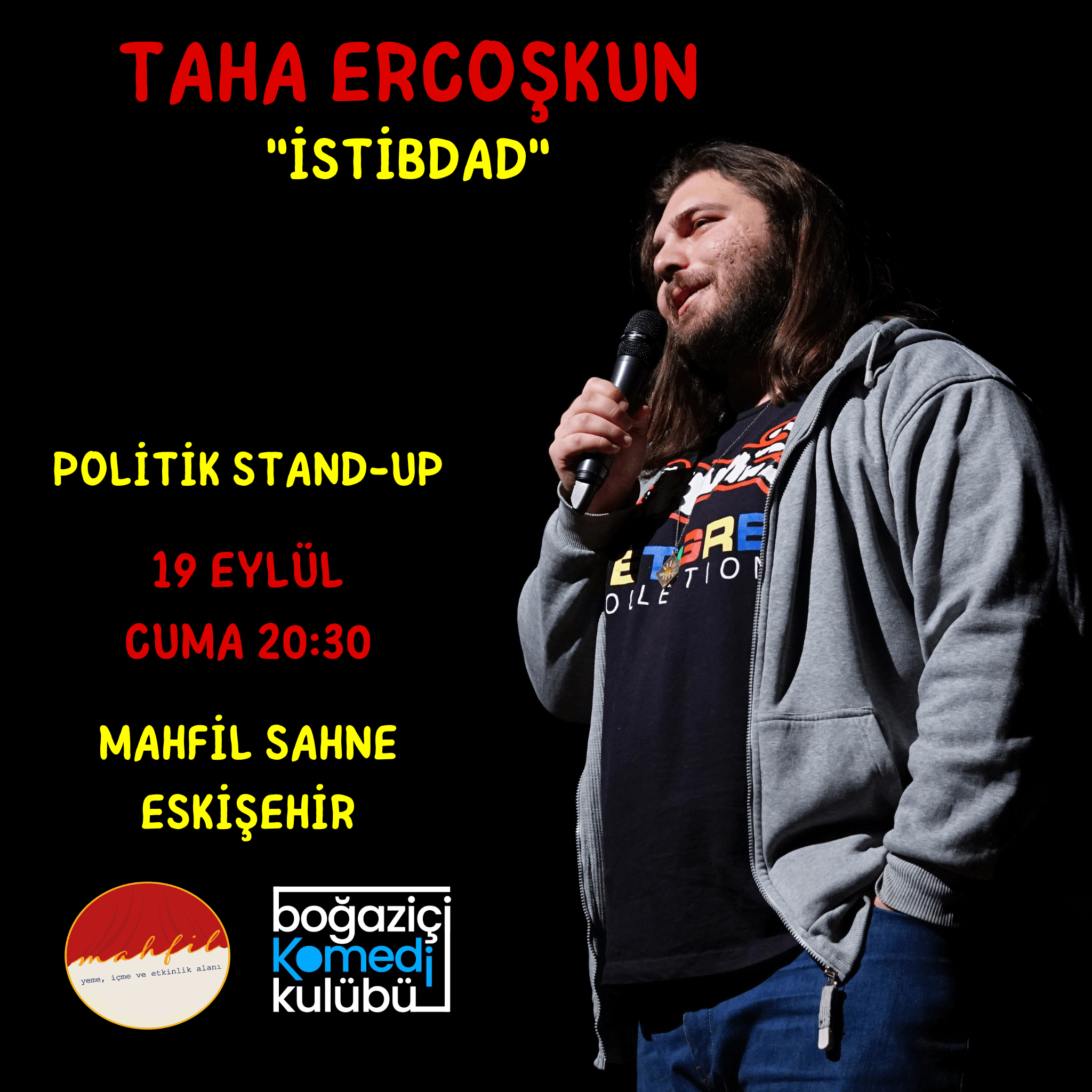 Taha Ercoşkun - Politik Stand-up - Eskişehir