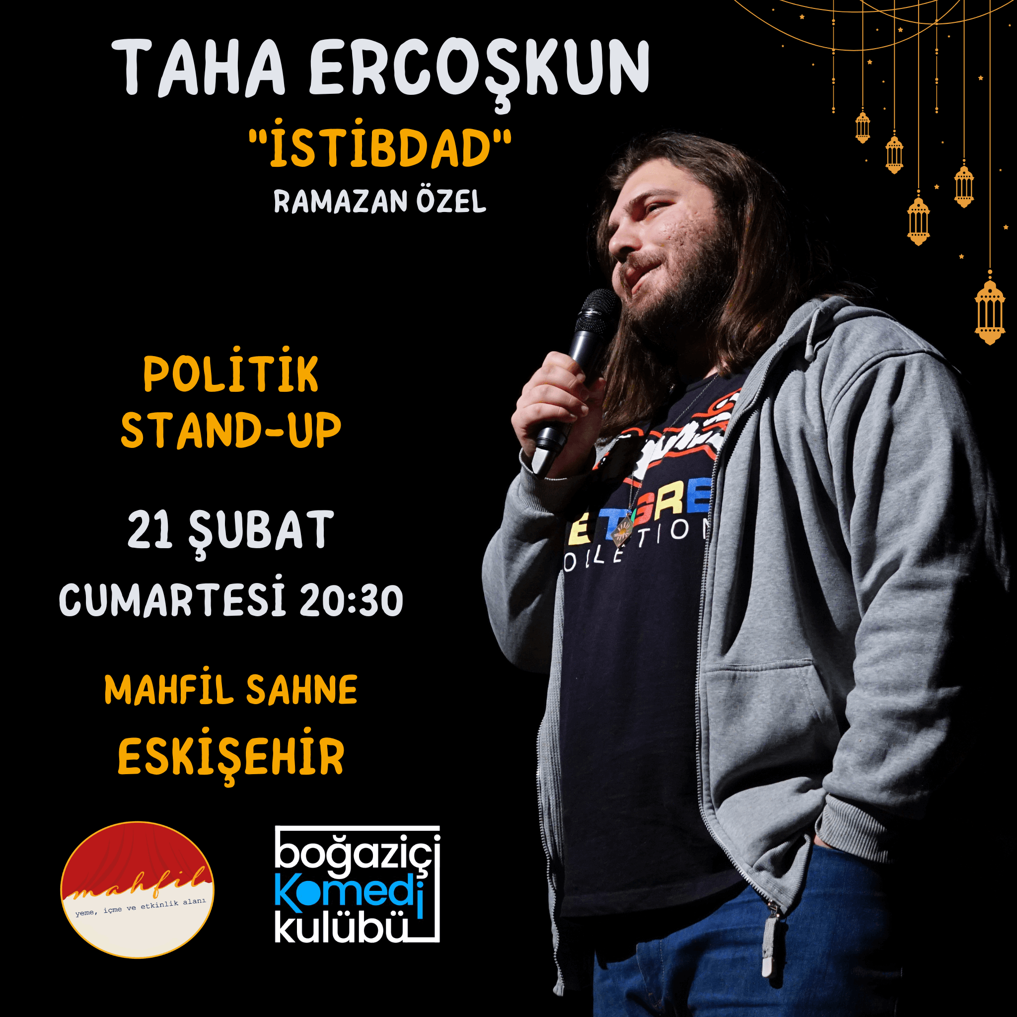 Taha Ercoşkun - Politik Stand-up (Ramazan Özel) - ESKİŞEHİR