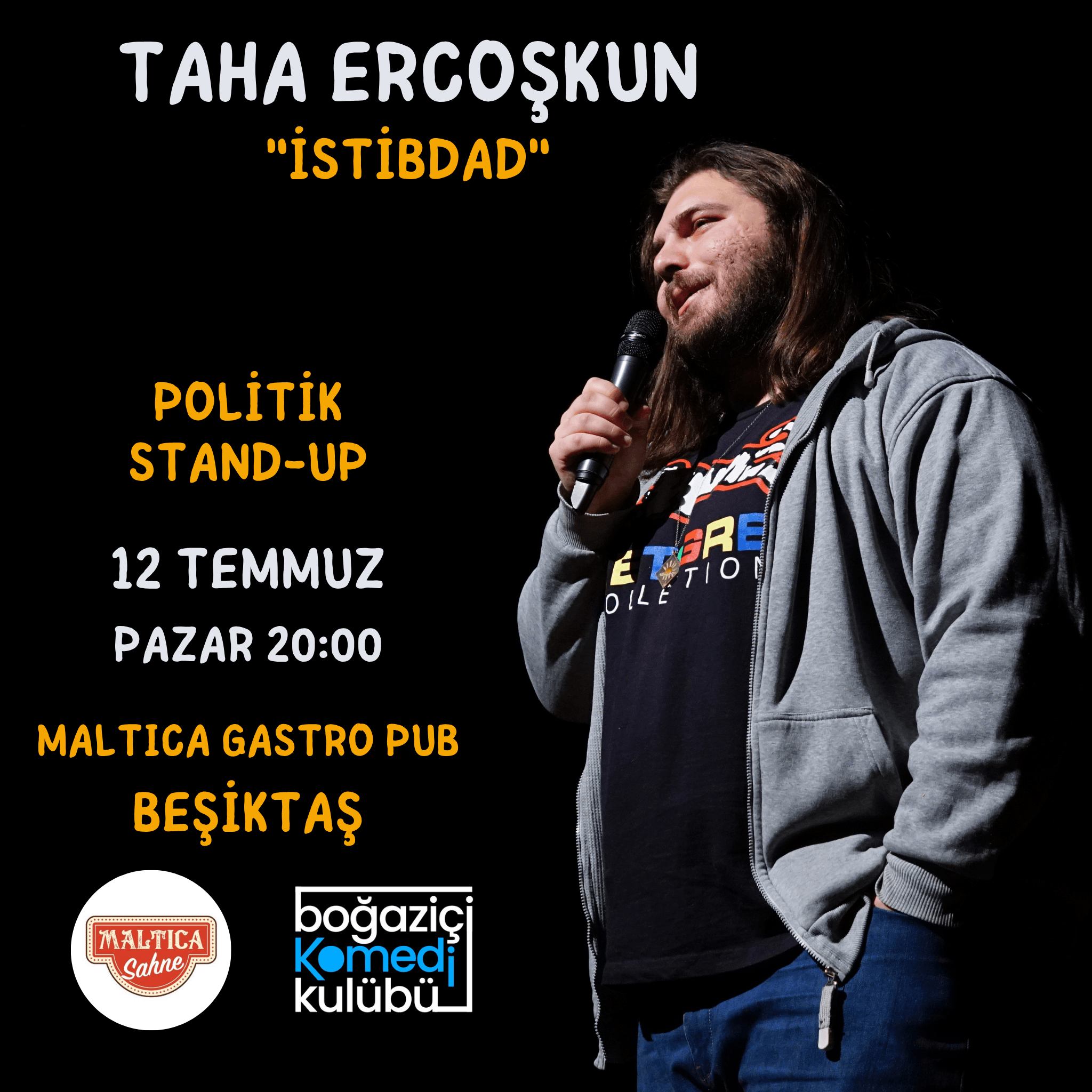 Taha Ercoşkun - Politik Stand-up - İstanbul