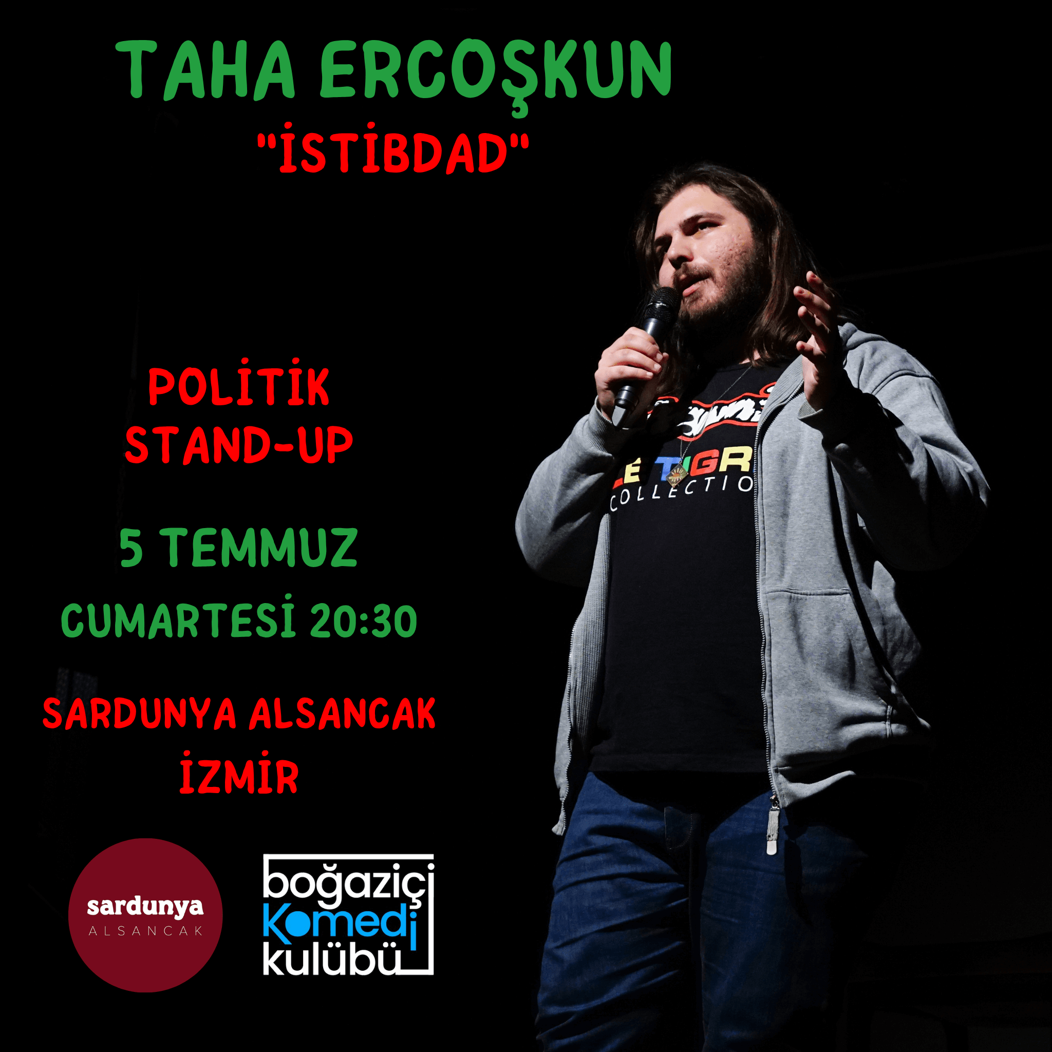 Taha Ercoşkun - Politik Stand-up - İzmir