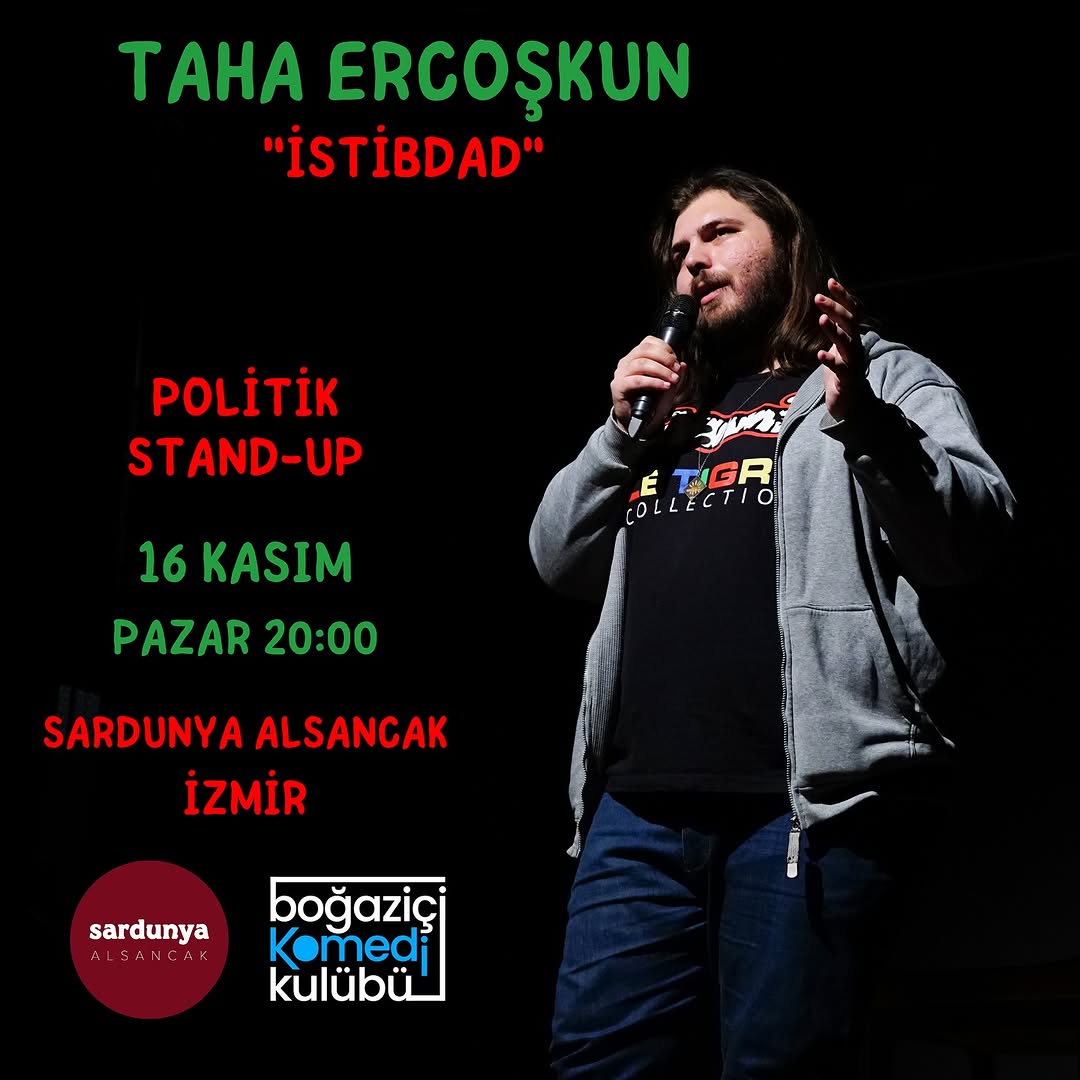 Taha Ercoşkun - Politik Stand-up - İzmir