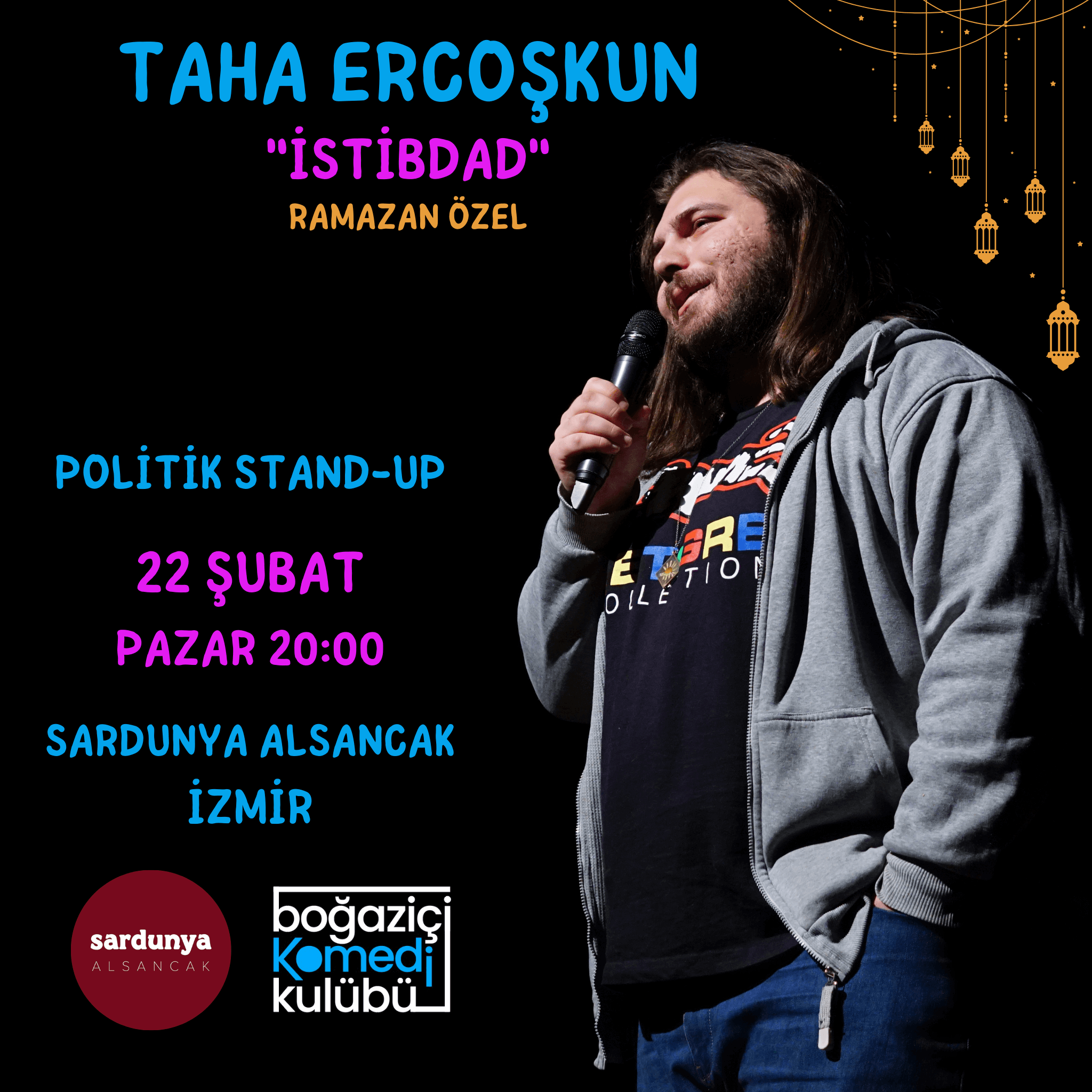 Taha Ercoşkun - Politik Stand-up (Ramazan Özel) - İZMİR