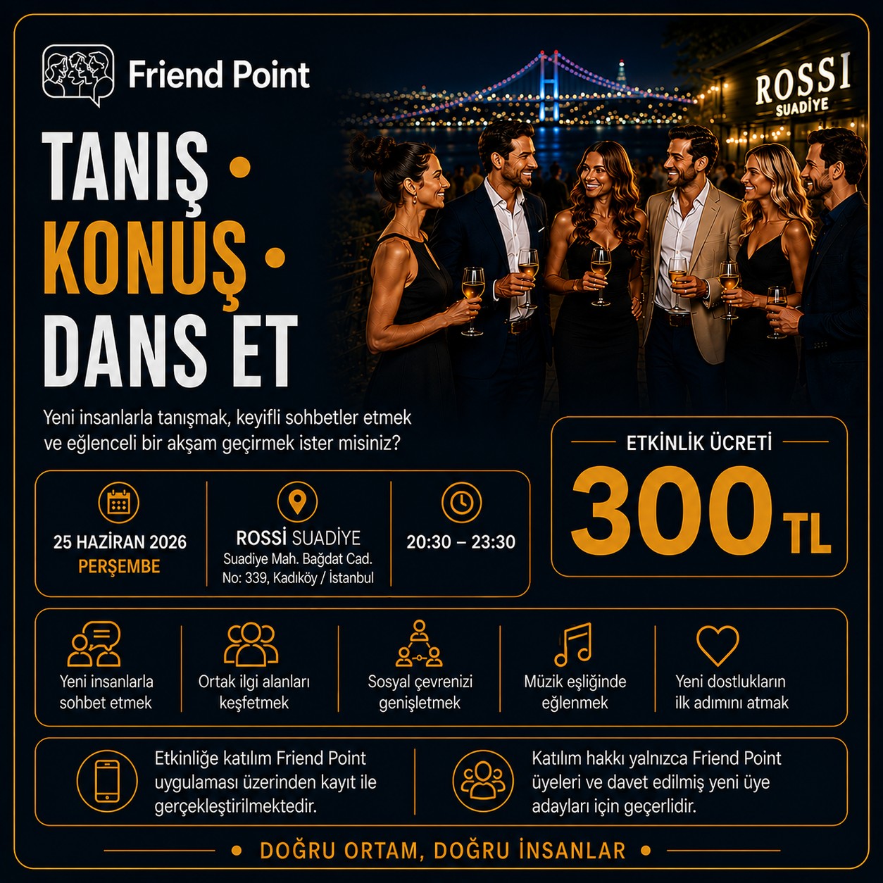 TANIŞ • KONUŞ • DANS ET