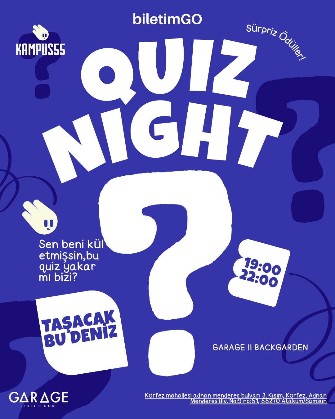 Taşacak Bu Deniz Quiz Night