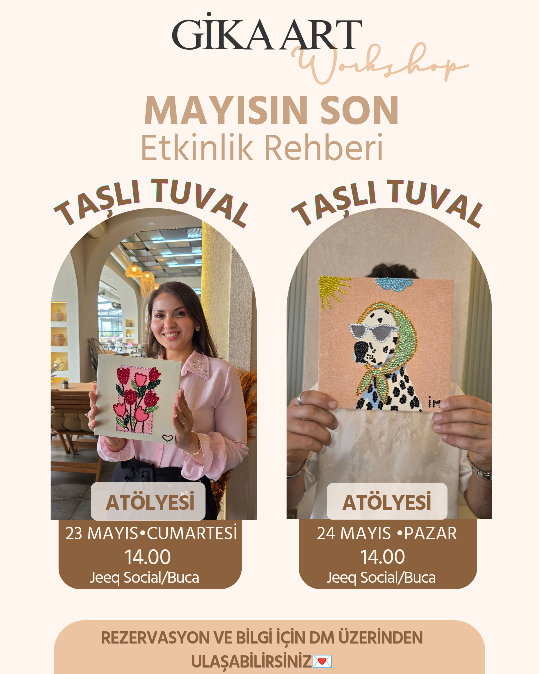 TAŞLI TUVAL WORKSHOP
