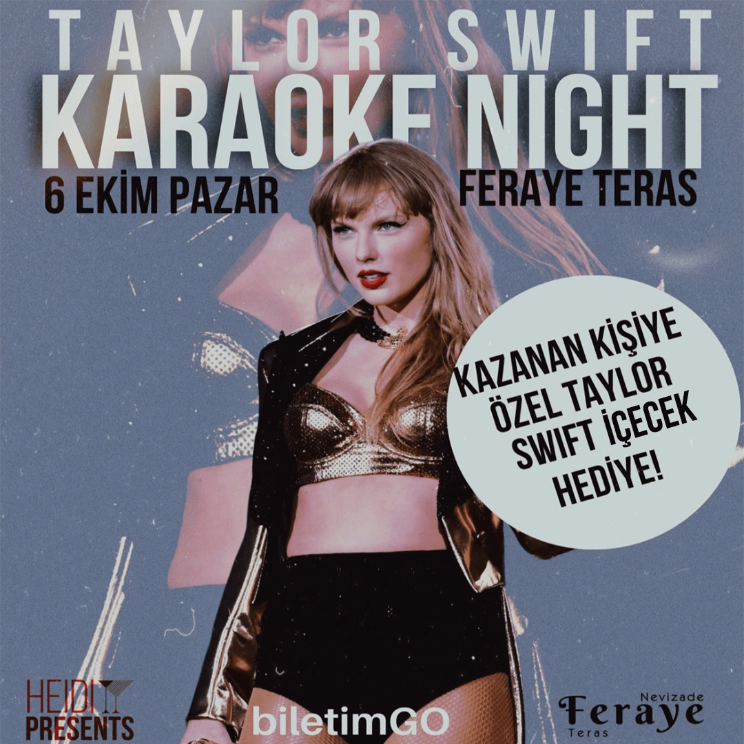 TAYLOR SWIFT KARAOKE NIGHT