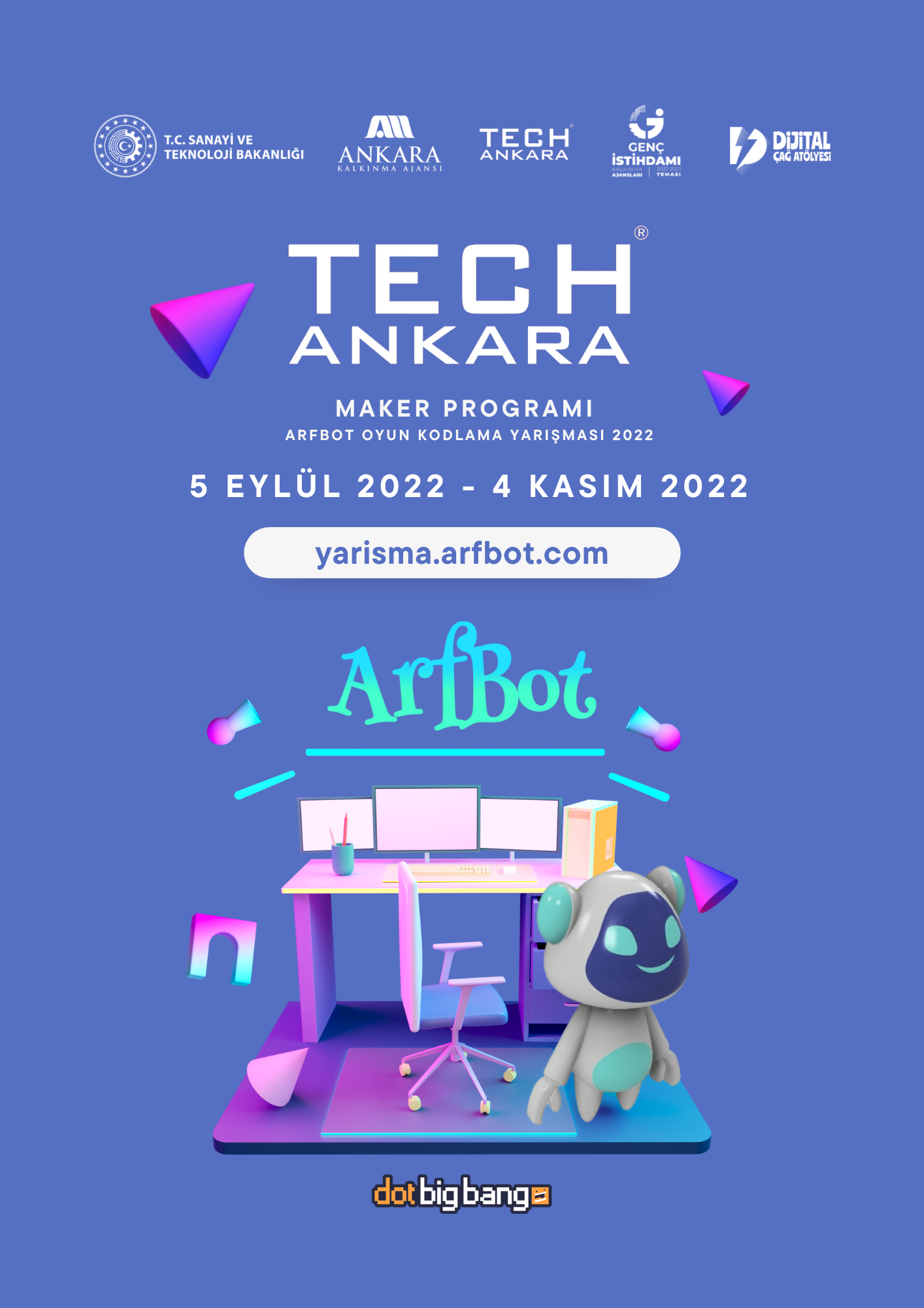 TechAnkara Maker Programı ArfBot Oyun Kodlama Yarışması 2022