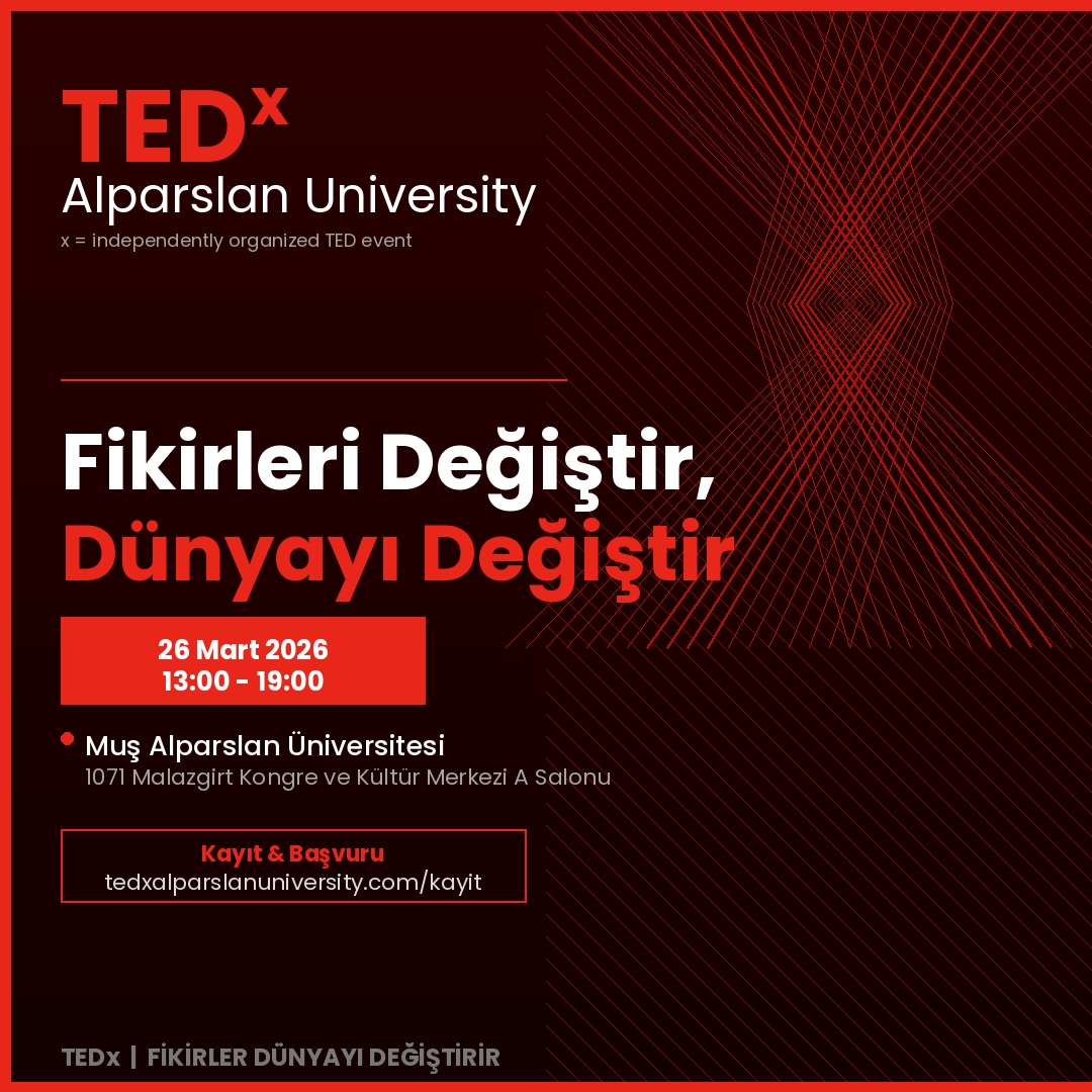 TEDx Alparslan University 2026