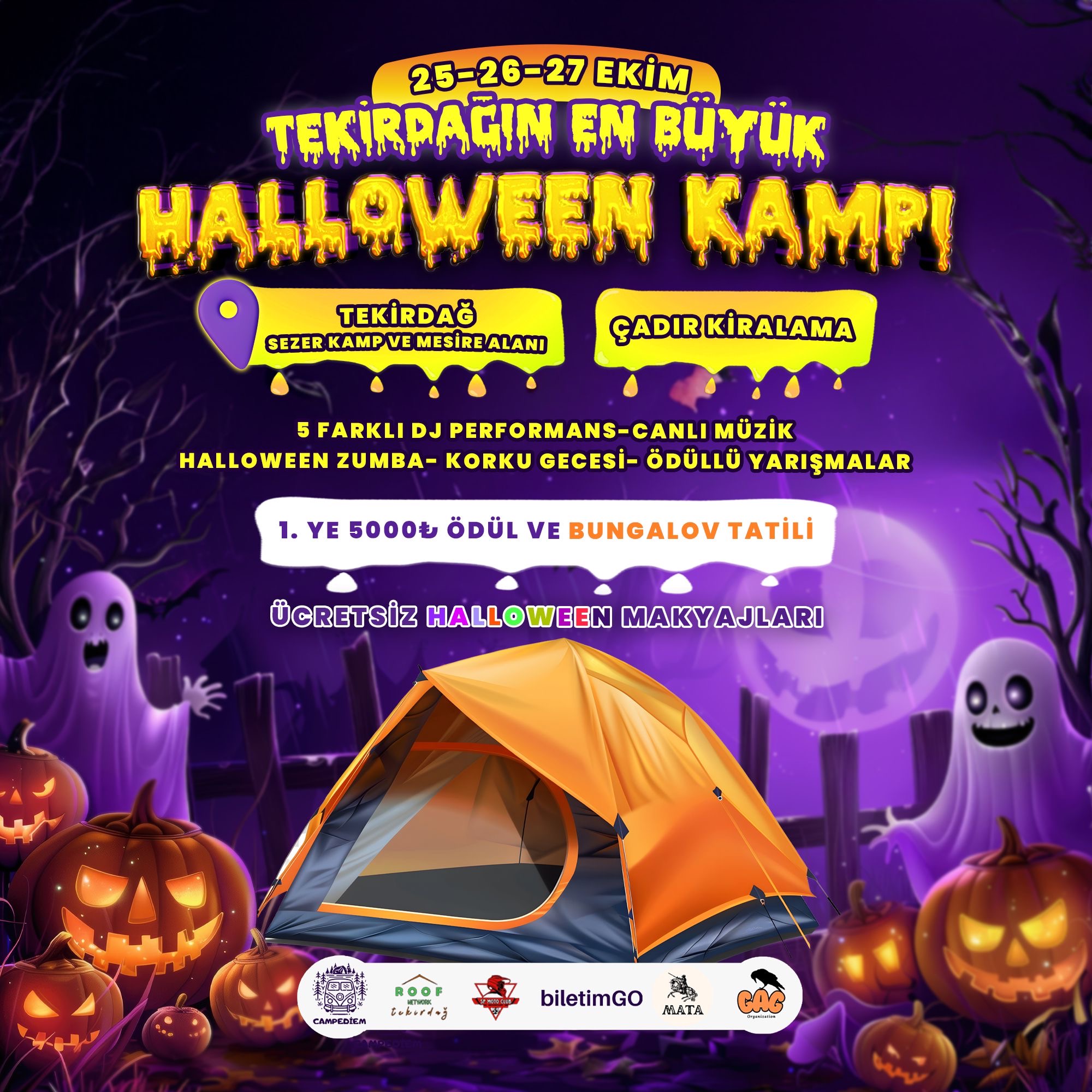 Tekirdağ Halloween Kampı