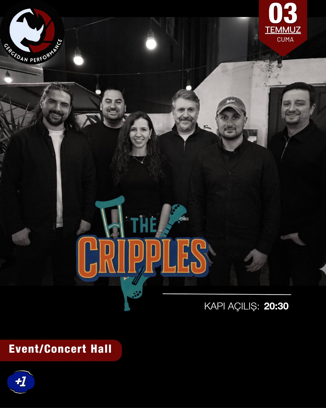 THE CRIPPLES Konseri