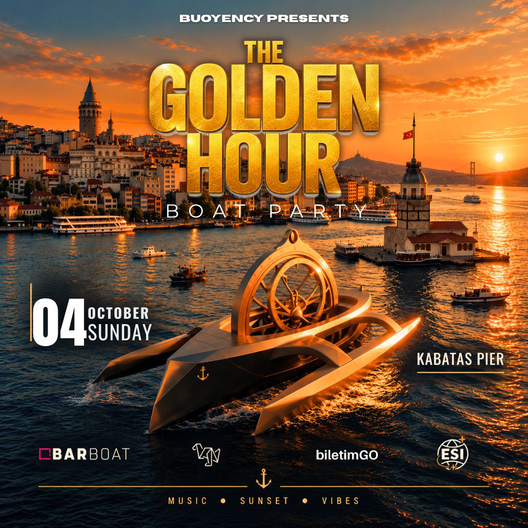The Golden Hour — Bosphorus Boat Party
