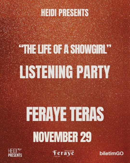 THE LIFE OF A SHOWGIRL LISTENING PARTY